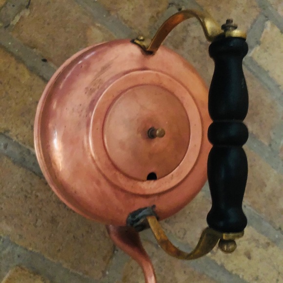 Vintage Copper Tea Kettle - Picture 3 of 6